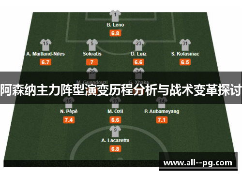阿森纳主力阵型演变历程分析与战术变革探讨
